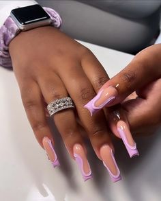 Baddie Nails, Nails Tips, Nail Tattoo, Nail Supplies, New Nail Art, Square Acrylic Nails, Nails Coffin, Fall Nail, False Nail