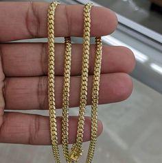 Cuban Style, Authentic Gold, Gold Rope Chains, Miami Cuban, Local Jewelry, Never Change, Box Chain, Real Gold, Chain Lengths