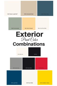 the exterior paint colors combinations guide