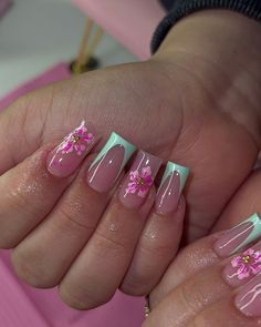 Cute Gel X Nail Designs, Summer Vacay Nails, Hawaii Instagram, Butterfly Nail Art, Book Me, Dope Nail Designs