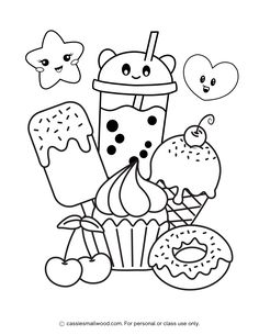 Desserts and boba coloring page free printable pdf Boba Tea Drawing Easy, Boba Tea Printable, Boba Coloring Page, Drinking Boba Drawing, Cute Boba Coloring Pages, Coloring Pages Boba Tea, Chicken Coloring Pages, Ice Cream Coloring Pages, Cupcake Coloring Pages