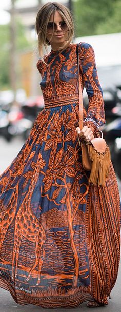 Best Of Style | Couture Fashion Week, Paris 2016. Sukienki Maksi, Look Boho Chic, Stil Boho, Mode Boho, Bohol, Inspo Board, Mode Inspo, Hippie Outfits, Maxi Skirts