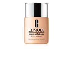 Helps blend away blemishes, neutralizing redness to conceal breakouts and create a more even complexion. Clinique Acne, Clinique Acne Solutions, Clinique Cosmetics, Oil Free Makeup, Salicylic Acid Acne, Shake Bottle, Liquid Makeup, Acne Shop, Acne Solutions