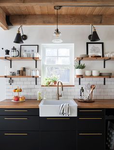 the kitchen is clean and ready to be used as a place for breakfast or dinner