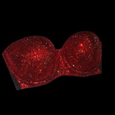 Welcome, Gorgeous Sparkly Crystal Rhinestone Bra!Extended Design Full Outers & Cups, Made To Last Permanent Design Can Be Worn Many Times With All Different Outfits For Dancers Or Costumes! Looks Fab Underneath A Sheer Top Or Dress! Colours;Siam Red Design;Solid Colour To Make Colour Changes;Add To Bundle Style; Standard Padded Cups If You Would Like Extra Padding Or Natural Boost (No Padding) Or Don’t See Your Size Available Please Add To Bundle To Discuss Comment Or Send A Message After Purcha Sparkly Clothes, Bling Bra, Red Lace Bralette, Crystal Bra, Sparkly Outfits, Blue Lace Bra, Rhinestone Bra, White Lace Bra, Usa Women