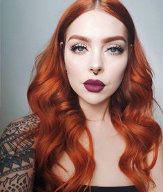 Cheveux Oranges, Red Hair Inspiration, Red Hair Don't Care, Bright Red Hair, Boring Hair, Colorful Hair, Hair Color And Cut, Copper Hair, Dye My Hair