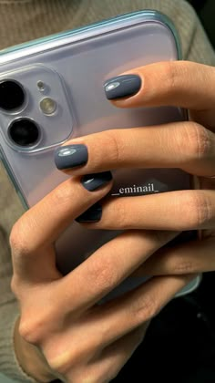 Winter Nail Inspo 2024, Slate Nails, Fall Nude Nails, Autumn Looks, Asian Nails, Fall Gel Nails, Simple Gel Nails