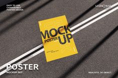 Poster Mockup Set by Mirachma Project on @creativemarket