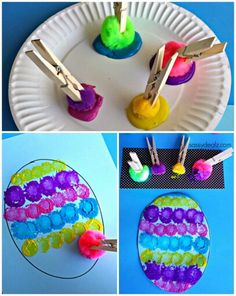 Crafty Morning, Easter Board, Easter Arts And Crafts, Easter Activities For Kids