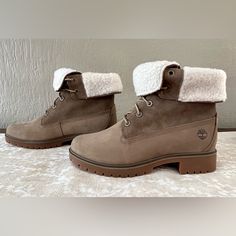 Nib (Never Worn) Color: Light Brown Nubuck Fold Down Boots, Natural Hair Removal, Timberlands Shoes, Timberlands Women, Timberland Shoes, Winter Rain, Hair Removal, Color Light, Light Brown