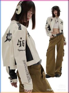 Techwear Harness Outfit, Person Looking Straight Ahead Reference, Two Characters Interacting Reference, Male Kpop Outfits, Male Clothes Aesthetic, Jacket Poses, Cute Turtleneck, Korean Y2k, 2000s Japanese Fashion