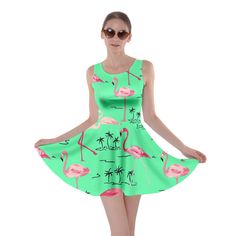 Size: 4XL Flamingo Outfit, Blue Flamingo, Flamingo Shirt, Flamingo Bird, Dresses Casual Winter, Bird Pattern, Bird Patterns, Pink Flamingo, Pink Flamingos