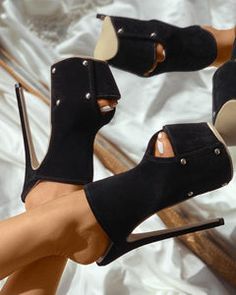 Hot Heels, Clog Heels, Super High Heels, Activewear Fashion, Backless Mini Dress, Shoes Heels Wedges, Top Pants Set, Peep Toe Heels, Cute Shoes