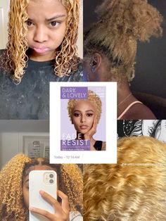 Hair Dye Colours Black Women Natural Hair, Blonde On Natural Hair Black Women, Red Hair Styles Hairstyles, Honey Blonde Hair On Black Women Natural 4c, Brown And Blonde 4c Hair, Brown And Blonde Hair Black Women, 4c Hair Dye Ideas, Honey Blonde 4c Hair, Brown Dye On Natural 4c Hair