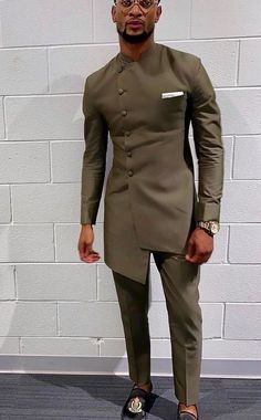 African Prom Suit, Wedding Suit Men, Embroidery Blazer, Men Attire, Blazer Wedding, Men Kaftan, Matching Pants Set, Costume Africain, African Suit