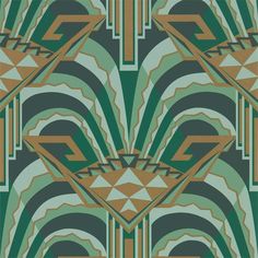 Zoffany Conway Wallpaper Zoffany Wallpaper, Wallpaper Art Deco, Deco Wallpaper, Hotel Lounge, Feature Wallpaper, Art Deco Wallpaper, Metallic Wallpaper, Jazz Age