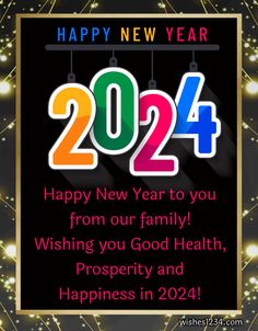 happy new year wishes for your family and friends