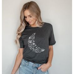 Looking for a cute versatile top to wear? Make sure to grab one of our Graphic tees! This soft and comfortable graphic tee is the perfect top for any outfit. It can be paiMaroon with biker shorts, jeans, or even a simple skirt/dress! This tee is true-to-size, so be sure to order your regular t-shirt size! If you are looking for a more oversized look, make sure to size up! Simple Skirt, Floral Moon, Shipt Shopper, Shorts Jeans, Skirt Dress, Biker Shorts, Dress Skirt, Sleeve Styles, Fitness Fashion