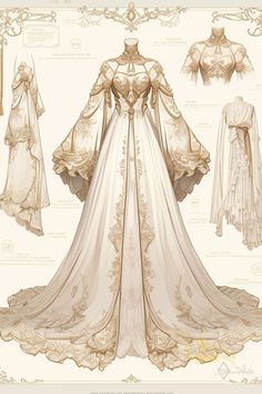 Fairytale Dress Aesthetic, Angelic Dress, Victorian Era Dresses, Digital Dress, Best Costume Design, Best Costume