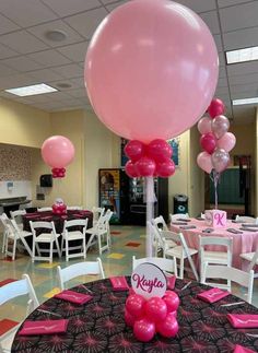 Bat Mitzvahs Decoration Gallery · Party & Event Decor Experts · Balloon Artistry Balloons Inside Balloons, Balloon Inside Balloon, Pink Bat Mitzvah