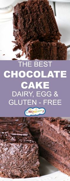 the best chocolate cake dairy egg and gluten free