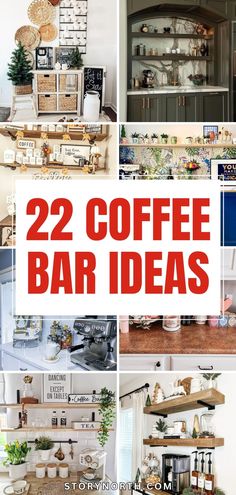 coffee bar ideas that are easy to make