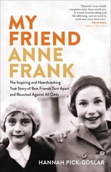 the book cover for my friend annie frank