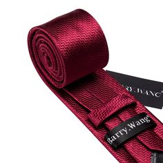 Brand: Barry Wang Material: 100% Silk What You Get: Same design Tie, Pocket Square & Cufflinks? Size: Necktie in 63" Length & 2.76" width at the tip, pocket square in 9"x 9"size Quality: Barry Wang Focus on Ties for Many Years, Good Quality Interlining Makes Our Ties Weighted and Elastic, Which are Easily Designed for A Perfect Knot.For More Quality Stylish Ties with Unbeatable Price, Please Click Our shop to Check More.With So Much Choice and Impeccable Quality, There's No Excuse Not to Have A Cufflink Set, Red Silk, Tie And Pocket Square, Burgundy Red, Silk Ties, Pocket Square, Store Credit Cards, Necktie, Extra Long