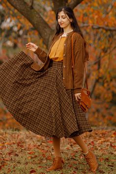 Embrace your style with a women's plaid midi high waist wool skirt. Perfect for any occasion.

SKU 4733
Link in bio

#WoolFashion #HighWaistSkirt #plaidskirt #midiskirt #woolskirt #womenskirt #customskirt  #Xiaolizihandmade High Waist Circle Skirt Petite, Wool Skirt Outfit Winter, English Teacher Outfit, Retro Outfits For Women, Wool Skirt Outfit, Midi Skirt Outfit Winter, Denim Midi Skirt Outfit, Plaid Wool Skirt, Ootd Instagram