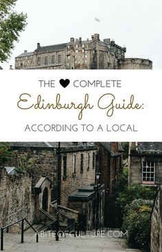 the complete edinburgh guide according to a local