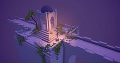 ArtStation - The Last Monument, Marc Sureda Game Art Environment, Idle Game, Art Environment, Good Night Story, Unity Games, Video Game Design, Pixel Art Characters, Game Environment