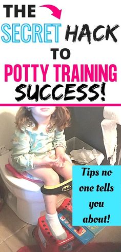 the secret hack to potty training success