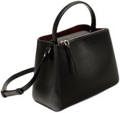 Zara Bags, Bags Tote, Zara Black, Zip Pockets, Shoulder Strap, Zara, Tote Bag, Brand New, Women Shopping