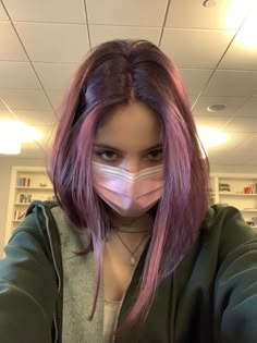 Light Pink Underneath Hair, Dark Purple Hair Aesthetic, Colored Hair Aesthetic, Purple Hair Underneath, Alt Dyed Hair, Aesthetic Hair Dye, Under Dye, Purple Hair Aesthetic, Pink Underneath Hair