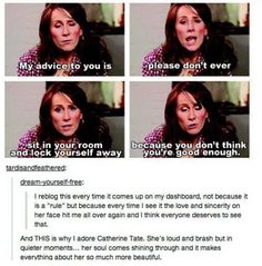 Love her Catherine Tate, Beating Heart, Faith In Humanity, Good Advice, The Words, Inspire Me