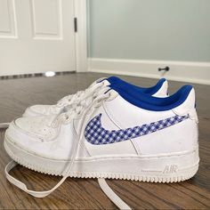 Great Quality Lightly Worn Shoes Customized, Air Force 1, Womens Shoes Sneakers, Air Force, Nike Shoes, Nike Women, Red White, Red And White, Force