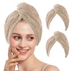 PRICES MAY VARY. 【Perfect Size】:Hair turban towel for Thick Hair: 26''x10'', the perfect size as curly hair towel, for straight, thick, thin hair. If you have shoulder-length thick hair, then this can be your hair care towel. This microfiber hair towel ,3 pack different colors with its lightweight and portable, suitable for family use like towel wrap for kids and hair turbans for women. Microfiber towel hair can be your little helper in the shower, family trip, camping 【Long Lasting Durability 】 Wet Long Hair, Microfiber Towel Hair, Turban Towel, Hair Plopping, Microfiber Hair Towel, Shower Hair, Hair Towel Wrap, Hair Drying, Hair Turban