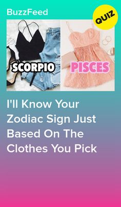 the zodiac sign just based on the clothes you pick