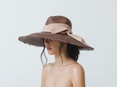 Panama Hat Frayed Long Brim With Triple Twist Band – Sensi Studio Straw Hats, Dark Taupe, Twisted Band, Straw Hat, Natural Fibers, Panama Hat, Panama, Labour Day, Straw