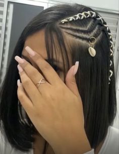 Lulu Hairstyles, Hair Cuffs, Hairstyles For Layered Hair, Short Layered, Short Layered Haircuts, Hot Hair Styles, Cornrow Hairstyles, Fancy Hairstyles