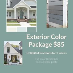 the exterior color package $ 855 is available for 2 weeks full color renderings on your home photo