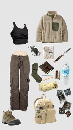 Apocalypse Clothing, Apocalypse Fashion, Combat Clothes, Adventure Outfit, Fire Fits, Y2k Outfits