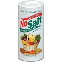 a can of no salt salad dressing