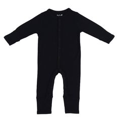 Crafted from soft bamboo rayon, these rompers are super gentle on delicate skin. The stretchy material gives your baby room to comfortably grow, while giving you the option of a snug or looser fit. 97% Rayon made from Bamboo, 3% Spandex Snap closures Breathable material Fold over cuffs to prevent scratching on sizes newborn and 0-3 months Fitted Solid Color Bubble Romper For Playwear, Solid Long Sleeve Onesie For Bedtime, Solid Long Sleeve Bedtime Onesie, Soft Fitted Onesie For Loungewear, Fitted Solid Color Onesie For Sleep, Soft Fitted Onesie For Bedtime, Fitted Onesie For Sleep, Fitted Solid Color Onesie For Loungewear, Baby Layette