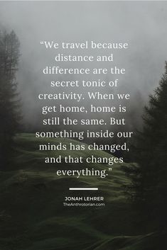 a quote from jonathan lewis about distance