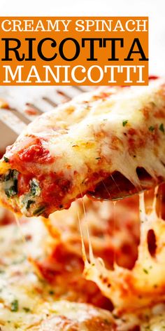 a slice of pizza being lifted from a casserole dish