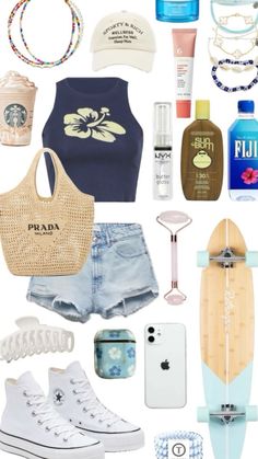 Beach Inspired Outfits Summer, Coconutgirl Aesthetic Outfits, Beach Aesthetic Fits, Beach’s Outfits, Summer Theme Outfit Ideas, Summer Outfits Aesthetic Beach Casual, Beach Clothing Aesthetic, Summer Vacation Outfits Aesthetic, Beach Aesthetic Clothing