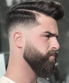 Faded Beards: The Styles That Work And How To Get Them Beard Cut Styles For Men, Beard Styles Haircuts, Faded Beard, Beard Inspiration, Beard Styles Shape, Beard Images, Men's Cuts, Goatee Beard