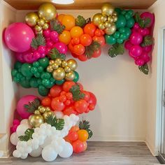 balloons are arranged in the shape of the letter k