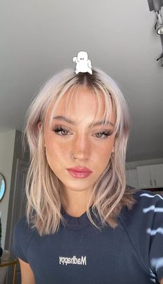 Light Wispy Bangs Short Hair, Whispy Baby Bangs, Wispy Bangstyle Hair, Color Hair Trends, Hair Trends 2020, Hair Trends 2022, Bangs Inspo, Haircut Idea, 2022 Hairstyles